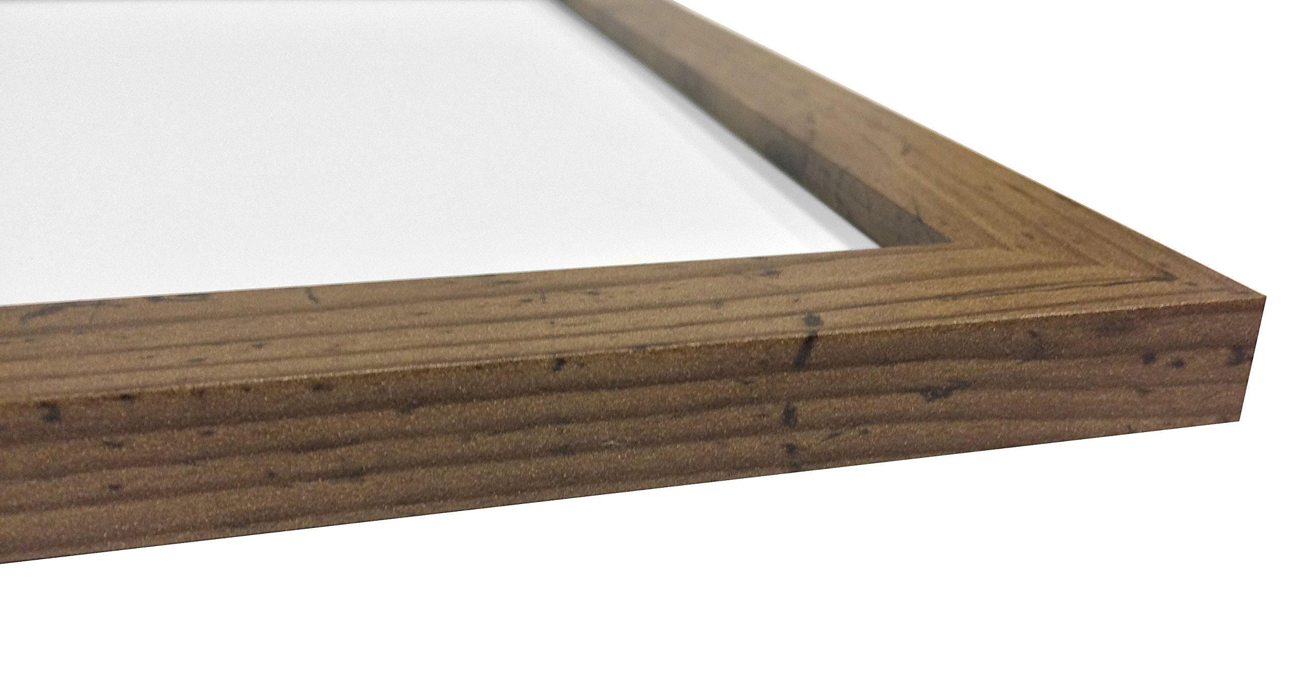 FRAMES BY POST Bilderrahmen, rustikale Eiche, 25 mm breit, 76,2 x 50,8 cm