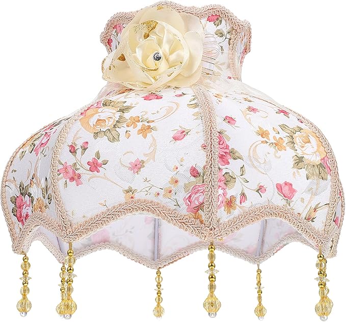 Lurrose victorian lamp shade fancy lamp shades bell lamp shades antique