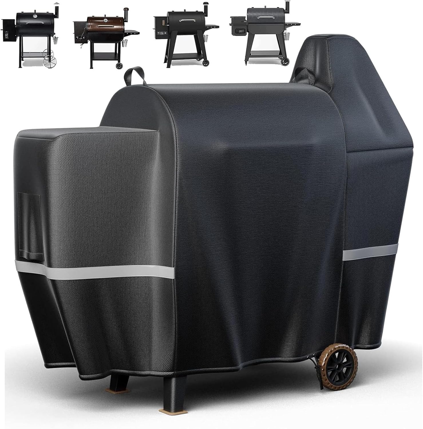 Upgraded Grill Cover for Pit Boss 850, 820, Z Grill 700, 600D Wood Pellet Smoker Cover for 820 Deluxe, 820D, 820FB, Sportsman 820 Series Wood Pellet Grills, Z Grill 700 Series