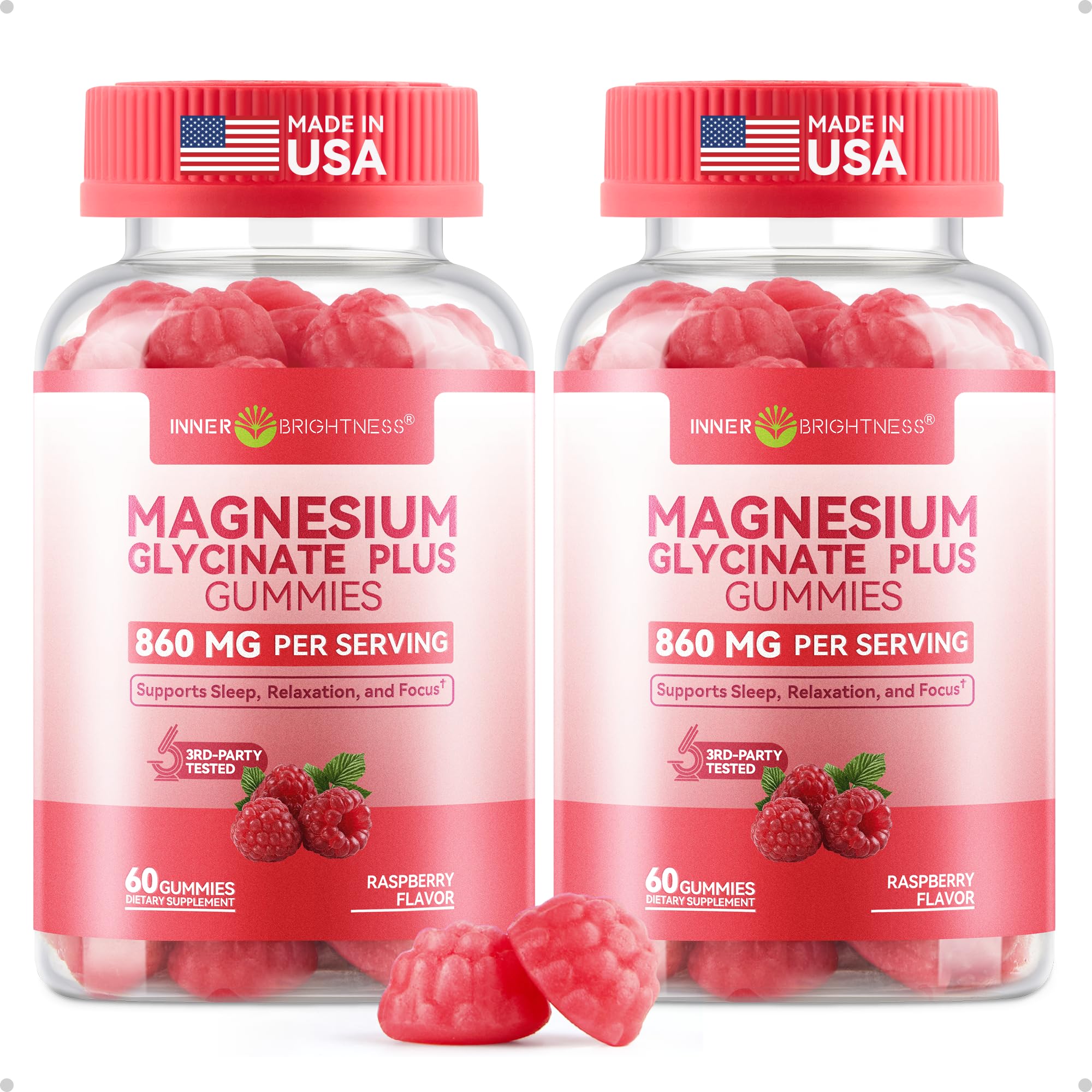 Magnesium Glycinate Plus Gummies 860mg, Sugar-Free, Adults & Kids 4+ — Amazon image 10