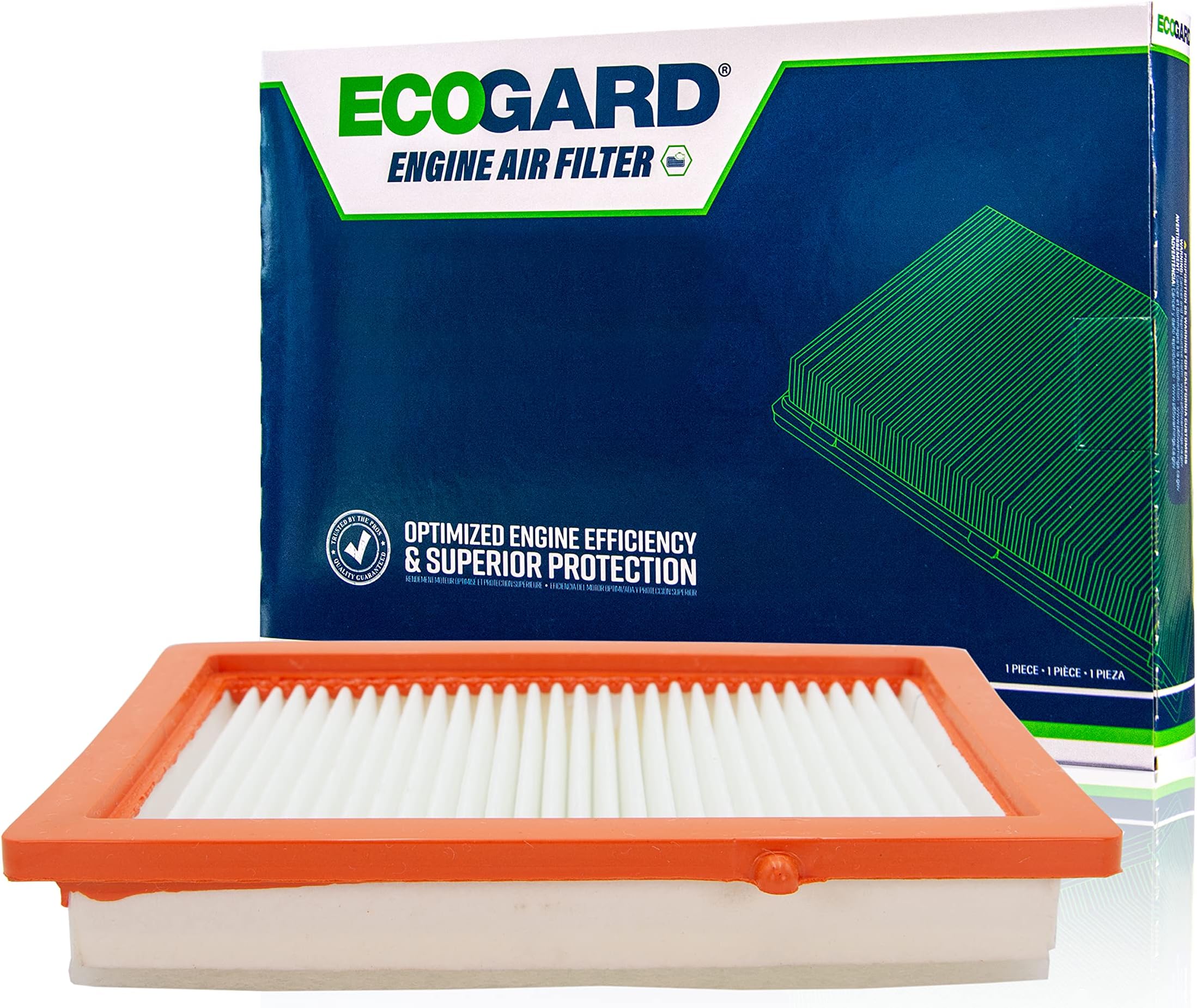 ECOGARD XA10645 Premium Engine Air Filter Fits 2018-2026 Chevrolet Equinox, 2018-2026 GMC Terrain