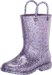 Girls Glitter Waterproof Rain Boot 