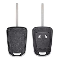 GIANTO Scocca per Chiave a 2 Tasti Compatibile con Opel Astra