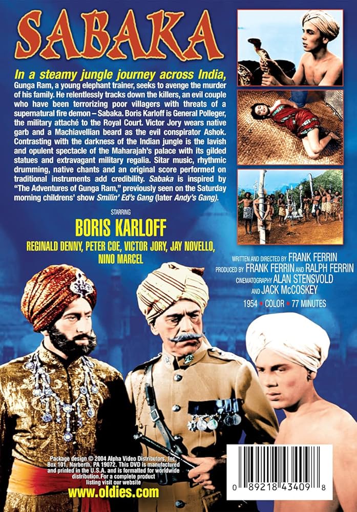 Amazon.com: Sabaka : Frank Ferrin, Victor Jory, Boris Karloff Amazon.com: Sabaka : Frank Ferrin, Victor Jory, Boris Karloff