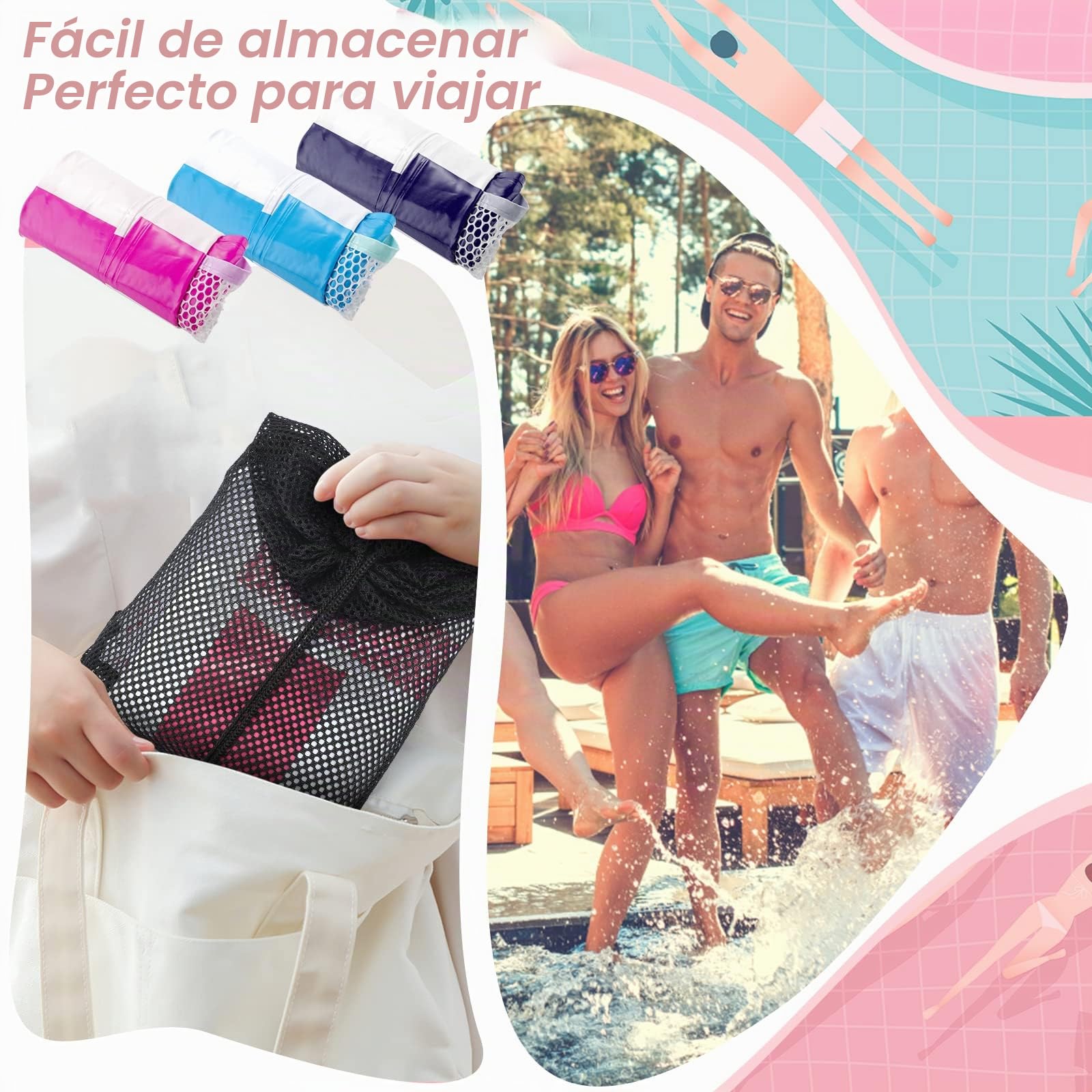 Hamaca De Agua, Hamaca Inflable Hamaca Flotante Piscina, Colchoneta Piscina Hinchable, Flotador De Agua Tumbona Portátil para Piscina, Playa, 130 × 70 Hamaca De Agua, Hamaca Inflable Hamaca Flotante Piscina, Colchoneta Piscina Hinchable, Flotador De Agua Tumbona Portátil para Piscina, Playa, 130 × 70