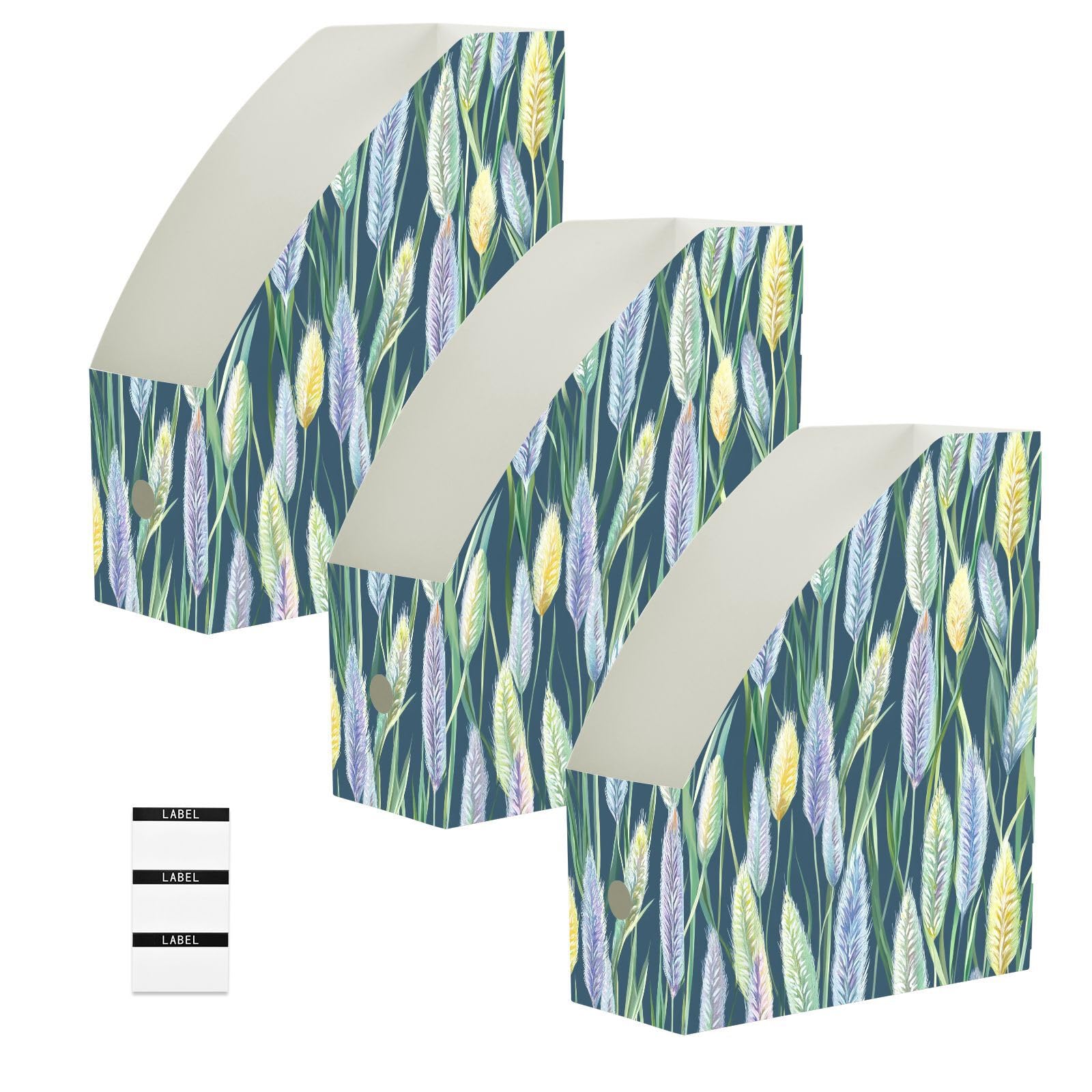 Dossiers pliables pour documents 22,9x30,5 cm range-documents de bureau à fleurs - 8