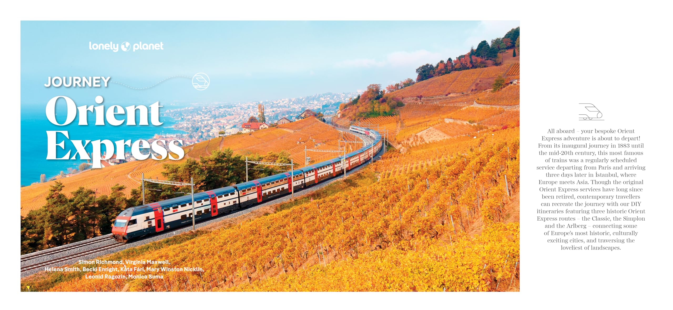 Lonely Planet Journey Orient Express: embark on one of the world's great train journeys (Activity)