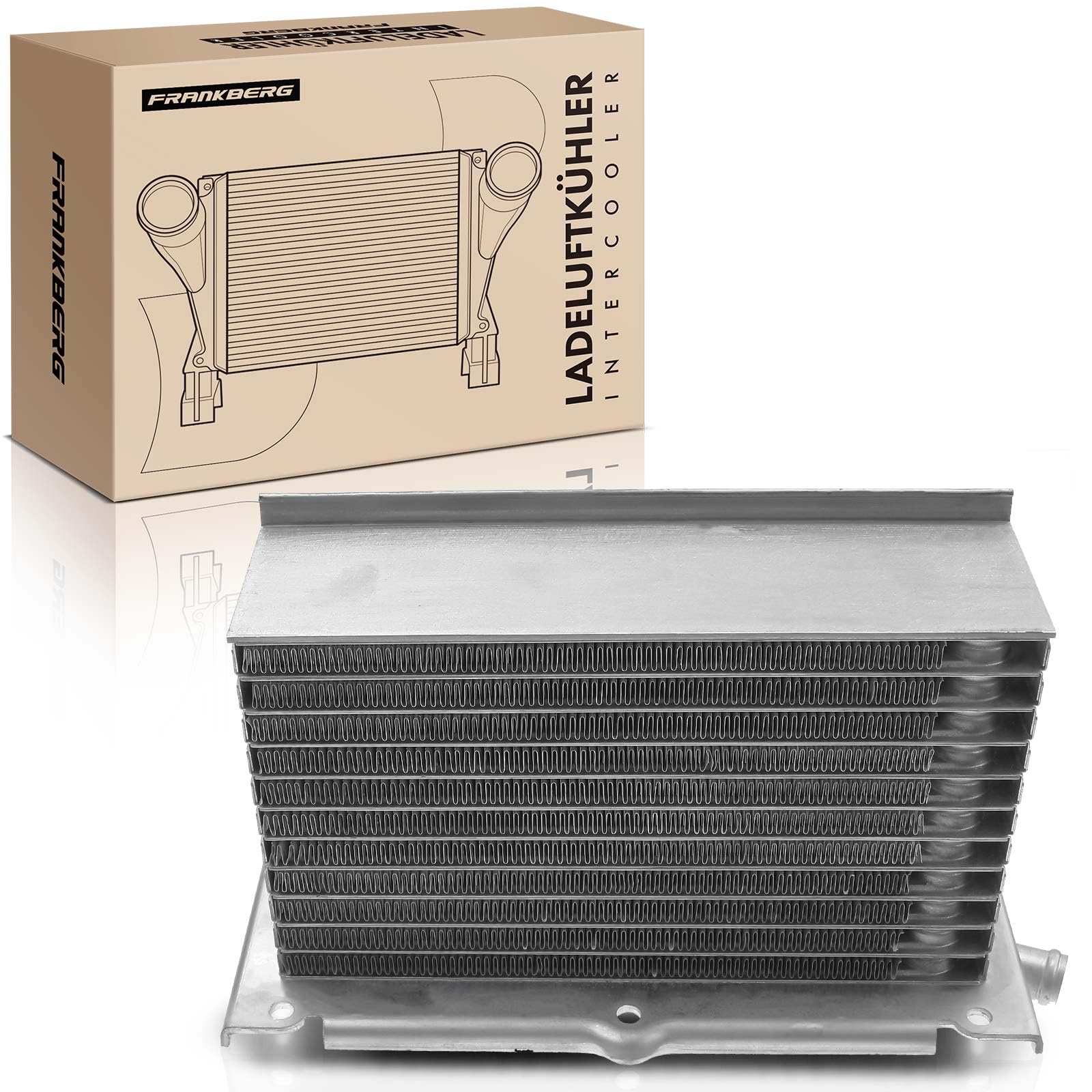Frankberg Intercooler Benzina Compatibile con Golf VI 5K1 1.2L Golf Plus 521 5M1 1.2L Yeti 5L 1.2L Fabia II 542 1.2L Polo 6C1 6R1 1.2L Replace# 4305