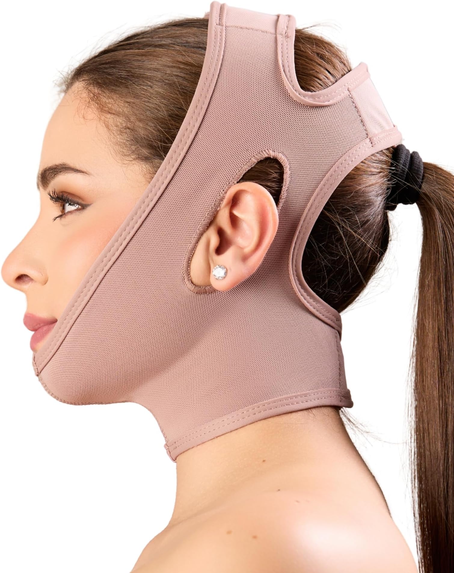 301 Chin Strap Support Band Neck Bandage Face Chin High Compression