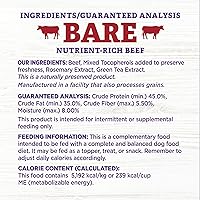 Vista 6 de Wellness Bowl Boosters Bare, complemento para comida de perro para razas pequeñas, medianas y grandes, sin cereales, natural, liofilizado