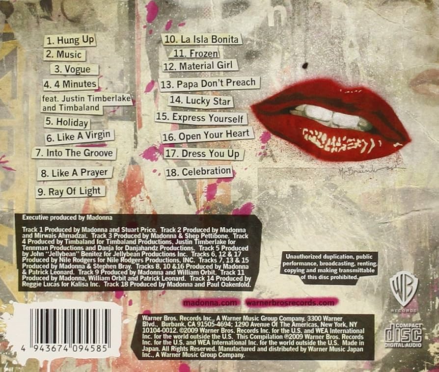 Amazon.co.jp: セレブレイション~マドンナ・オールタイム