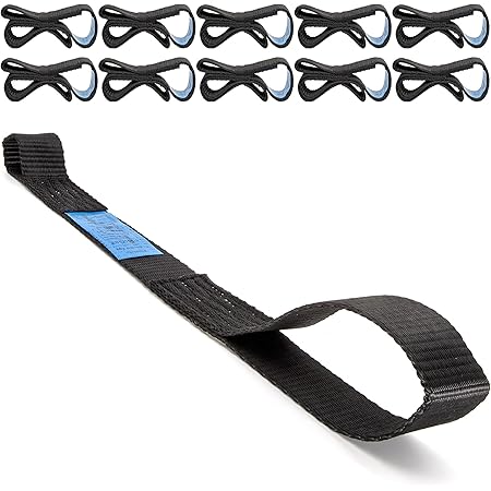 10 Stück Automatik-Spanngurte - Kurze Nylon-Zurrgurte Für Motorrad, ATV & Transport