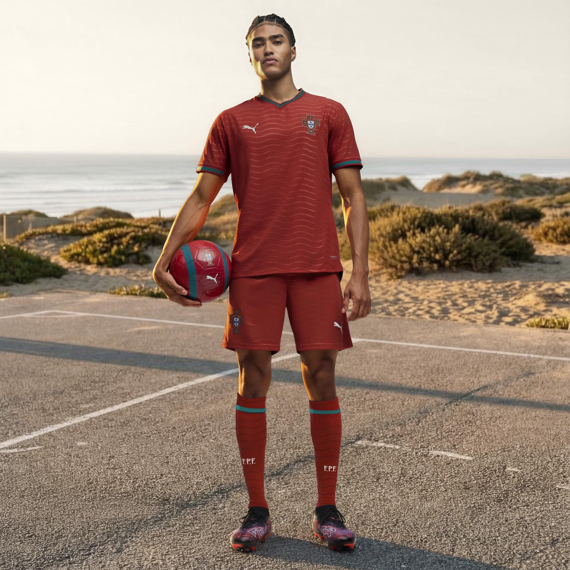 Puma FA Portugal Herren-Shorts, Replica