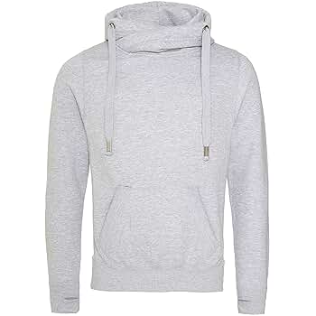 新品　BRIEFING　MERINO HIGH NECK HOODIE Men's Heather Grey Merino Wool Hoodie–Soft & Breathable