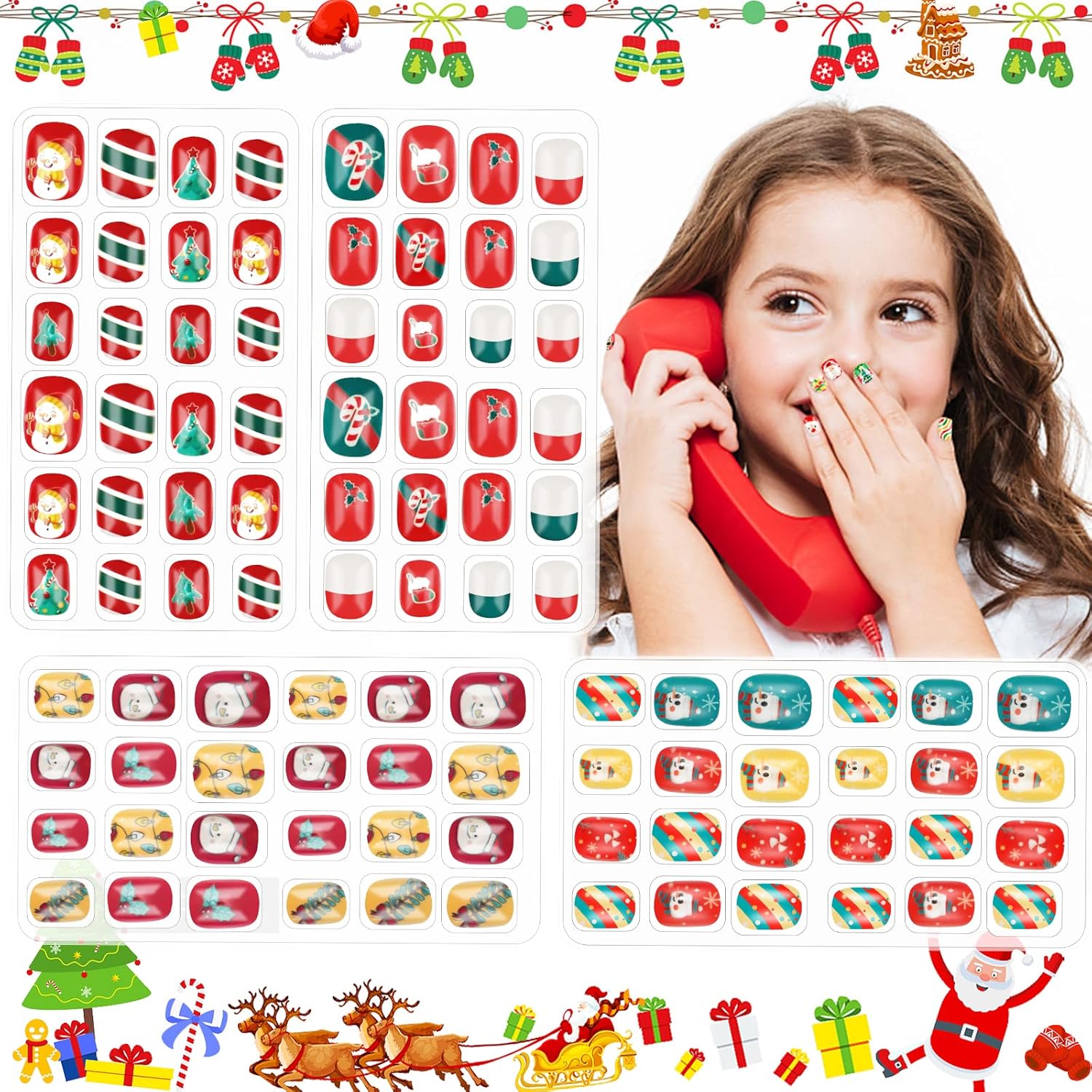 Amazon Christmas Press On Nails For Kids Fake Nails 96 PCS Snowman amazon-christmas-press-on-nails-for-kids-fake-nails-96-pcs-snowman