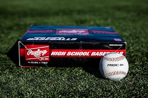 Miniatura 2 de Rawlings Pelotas de béisbol NFHS NOCSAE High School  12 unidades  Opciones R100-H1  R100-H2  R100-H3  RNF