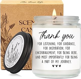 Thank You Boss Appreciation Scented Candle Gifts for Women Men Coworkers Employees Teacher Friends Mom, Appreciation Candle Gifts for Coach Nurse Boss Principal Mentor, Bosses Day Gift-39