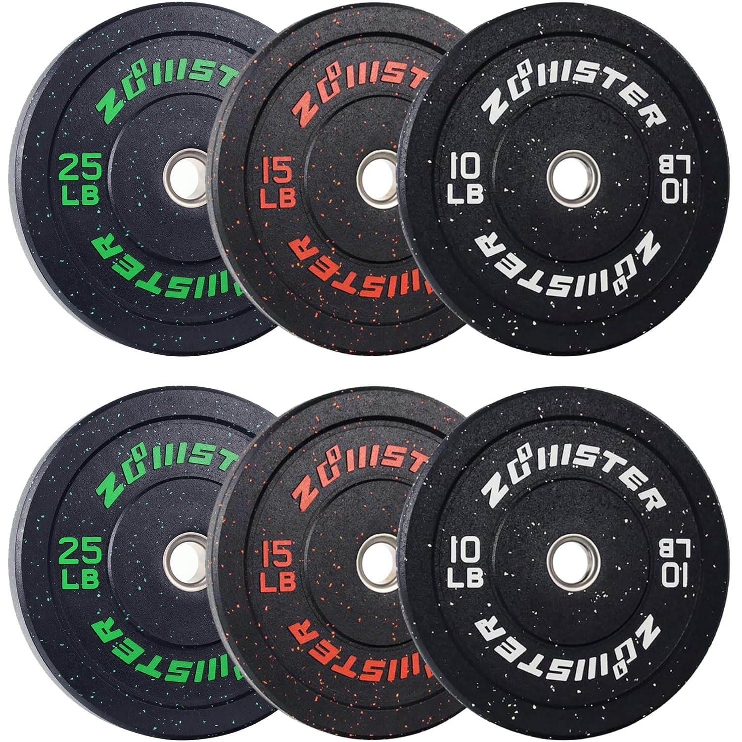 Zoomster High Bounce Rubber Weight Plate