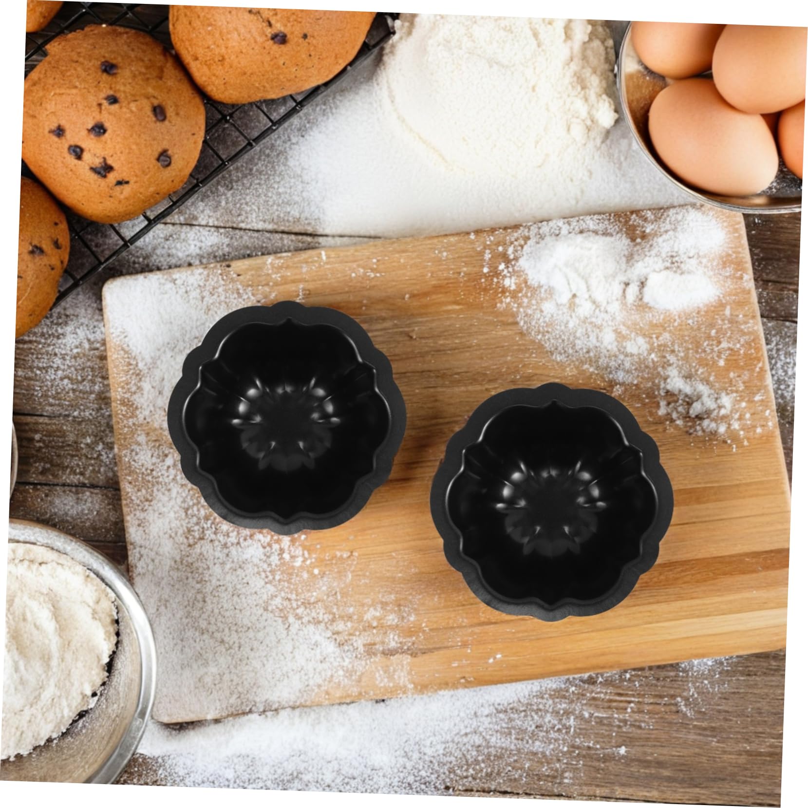BESTOYARD 10 Pièces Moules à Gâteaux Antiadhésifs pour Cupcakes Outils de Colorés pour Anniversaires Mariages