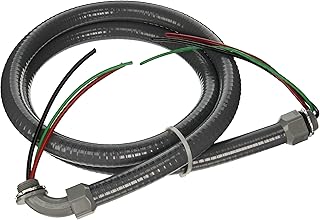 Southwire 55189307 3/4-Inch 6-Feet ULTRA Whip-Pre-Assembled Non-Metallic Liquid Tight Hook-Up Whip
