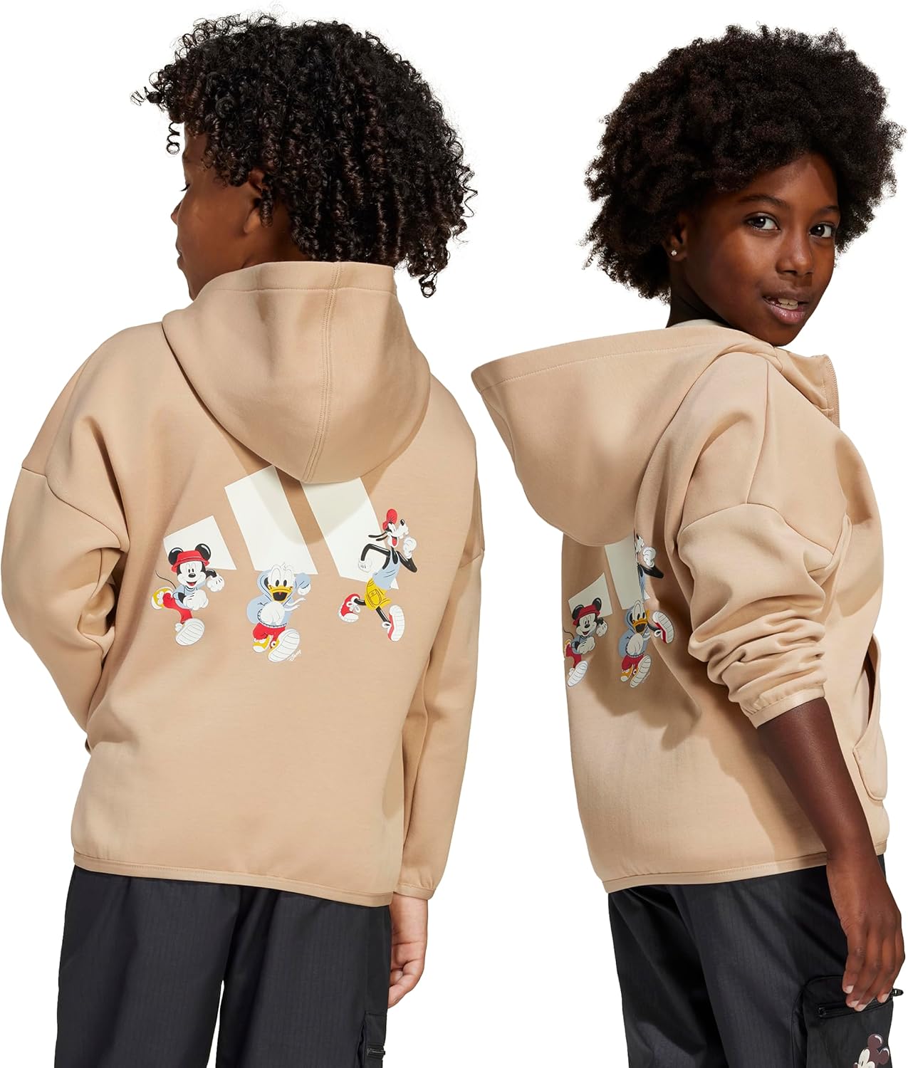 adidas Kids' Disney Mickey Mouse Hooded Track Top - Image 8