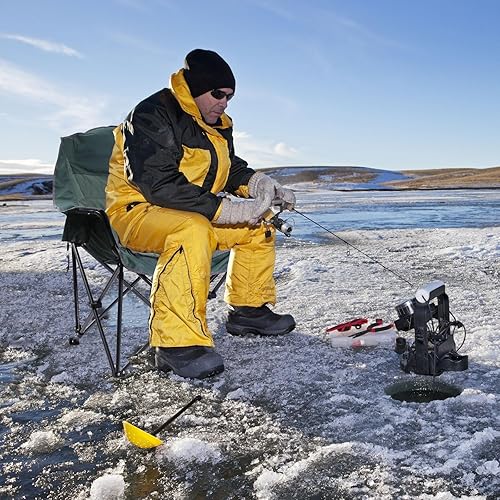 Miniatura 2 de Nice C Sillas de campamento con calefacción con batería, silla deportiva con calefacción para exteriores, silla de campamento acolchada XL de gran