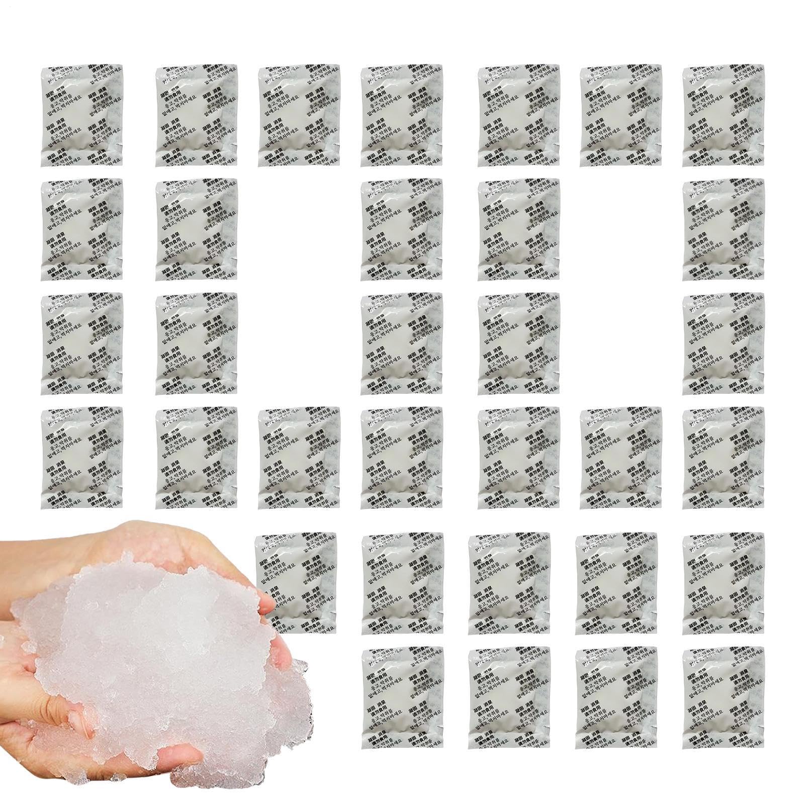 Lot De 24 Sachets De Gel Absorbant Pour Toilettes Portables - Solidifie Et Désodorise, Pour Camping, Randonnée - 12