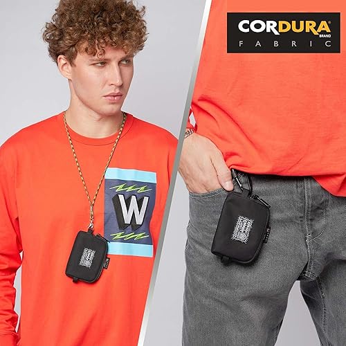 Miniatura 6 de Rough Enough - Riñonera táctica para hombre con monedero, Verde, Riñonera táctica y monedero Rough Enough para hombres