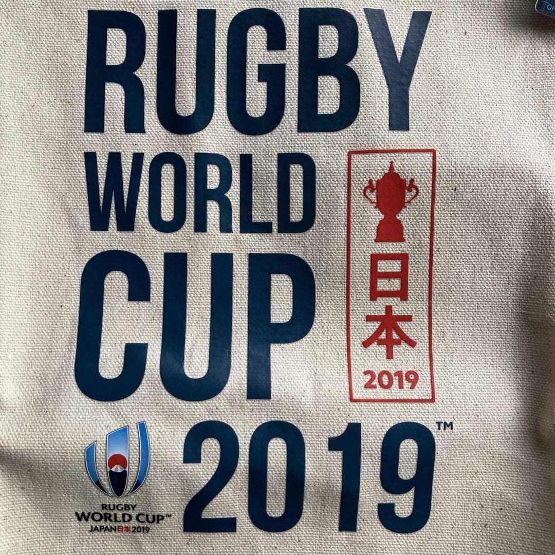 ラグビーワールドカップ2019 ブルークロス　コラボ　トートバッグ ラグビーワールドカップ2019 ブルークロス コラボ トートバッグ Amazon