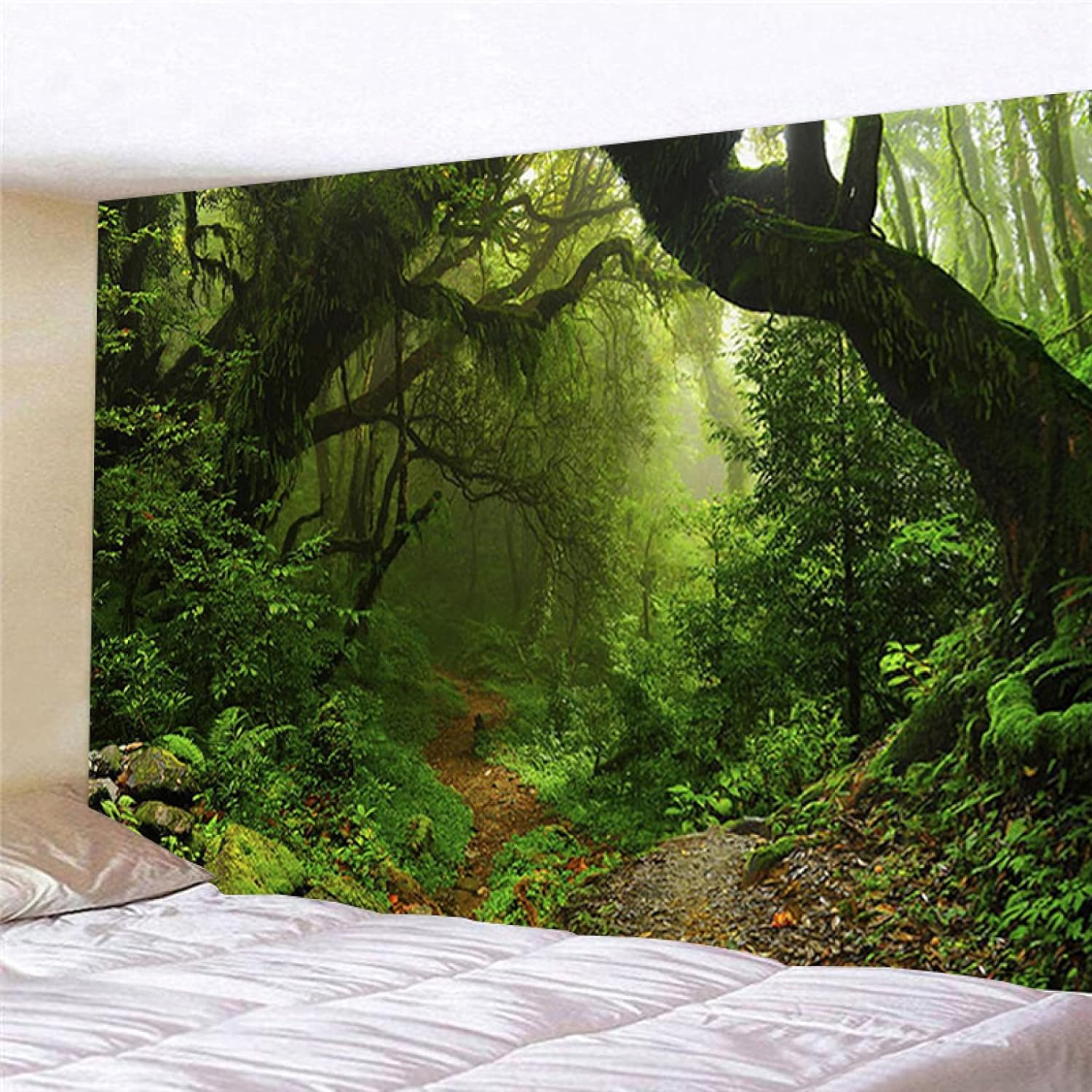 タペストリー 滝森 おしゃれ壁掛け パーティー 多機能ファブリック装飾用品 カラー 装飾布 180 300cm 部屋 北欧風 壁 窓の装飾 カーテン 模様替え リビングの飾り インテリア飾り 個性プレゼント お祝い 新築お祝い Cienciaworld Com