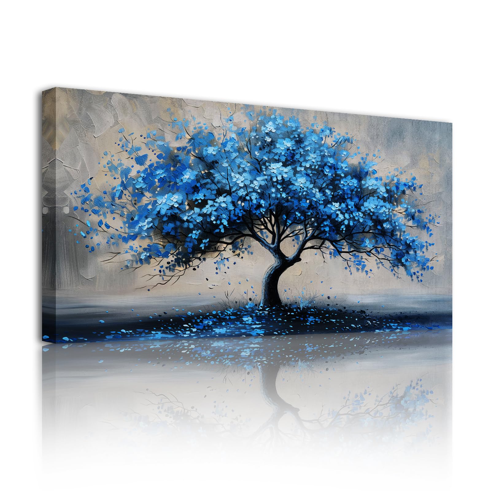 SERIMINO Modern Large Canvas Wall Art Nature Tree of Life Picture 29"x57"