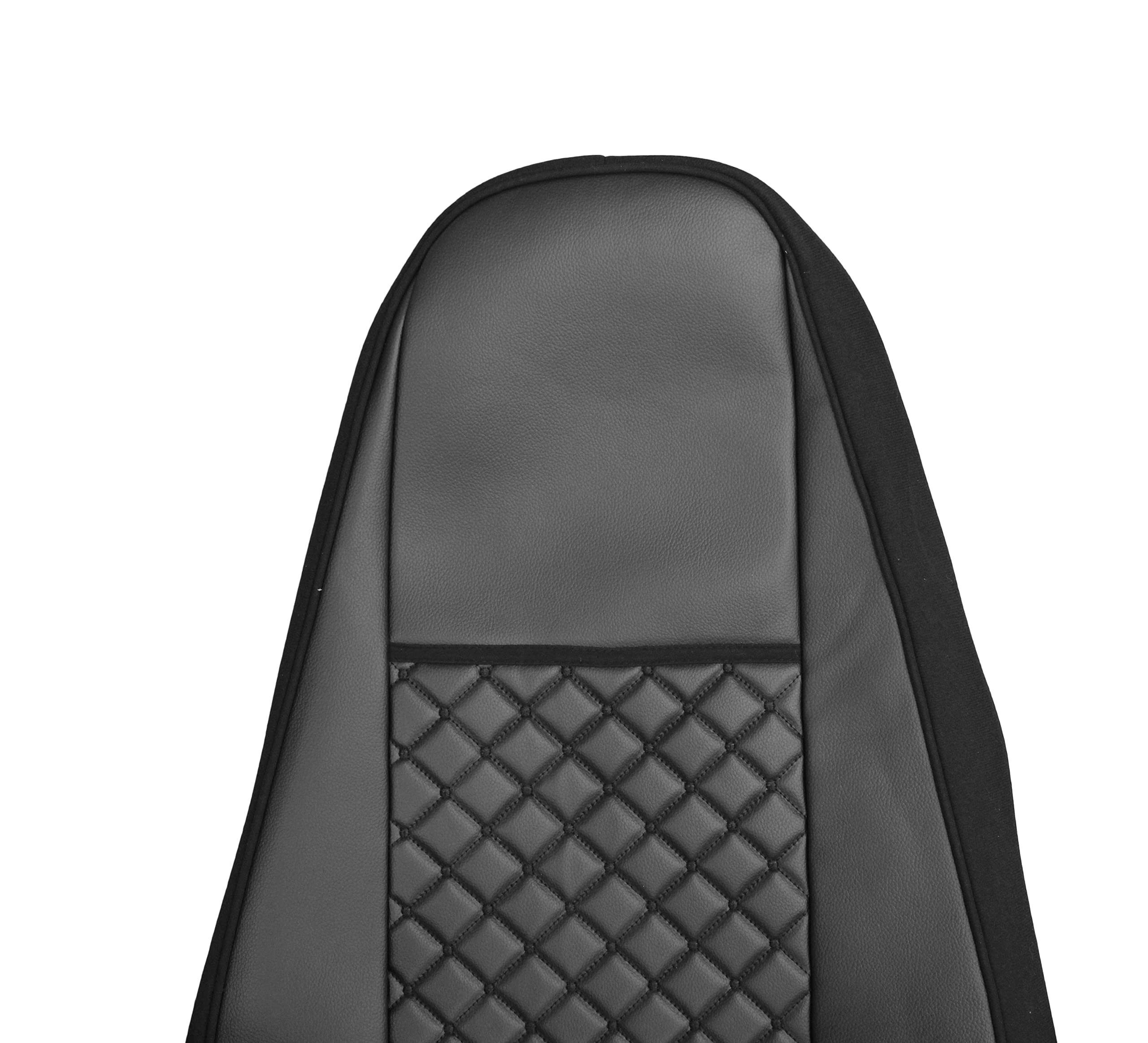 Set Di Marrone Ecopelle Tappetini Cover per Scania R 2004 - 2012