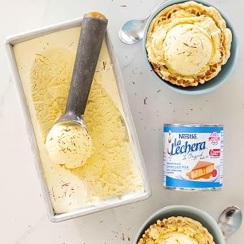 Nestle La Lechera Sweetened Condensed Milk, Shelf Stable Evaporated Milk Canned, 12 Pack