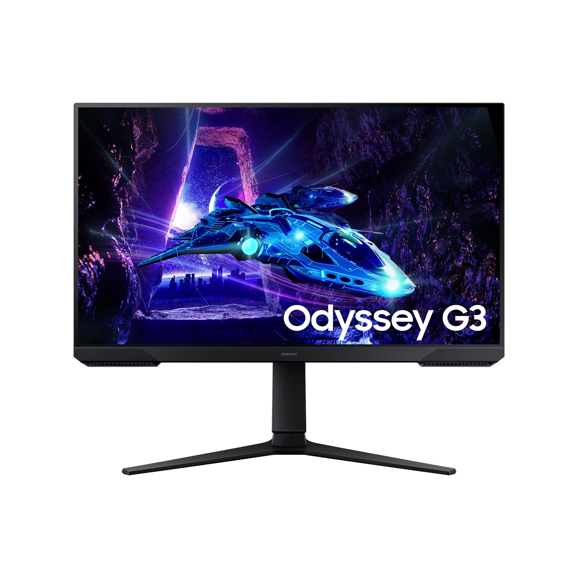 Samsung Odyssey G30D Full HD Gaming Monitor, 27 Zoll, Bildschirm mit VA-Panel, 1.920 x 1.080 Pixel, Bildwiederholrate 180 Hz, Reaktionszeit 1 ms (MPRT), AMD FreeSync, HDR10, LS27DG300EUXEN
