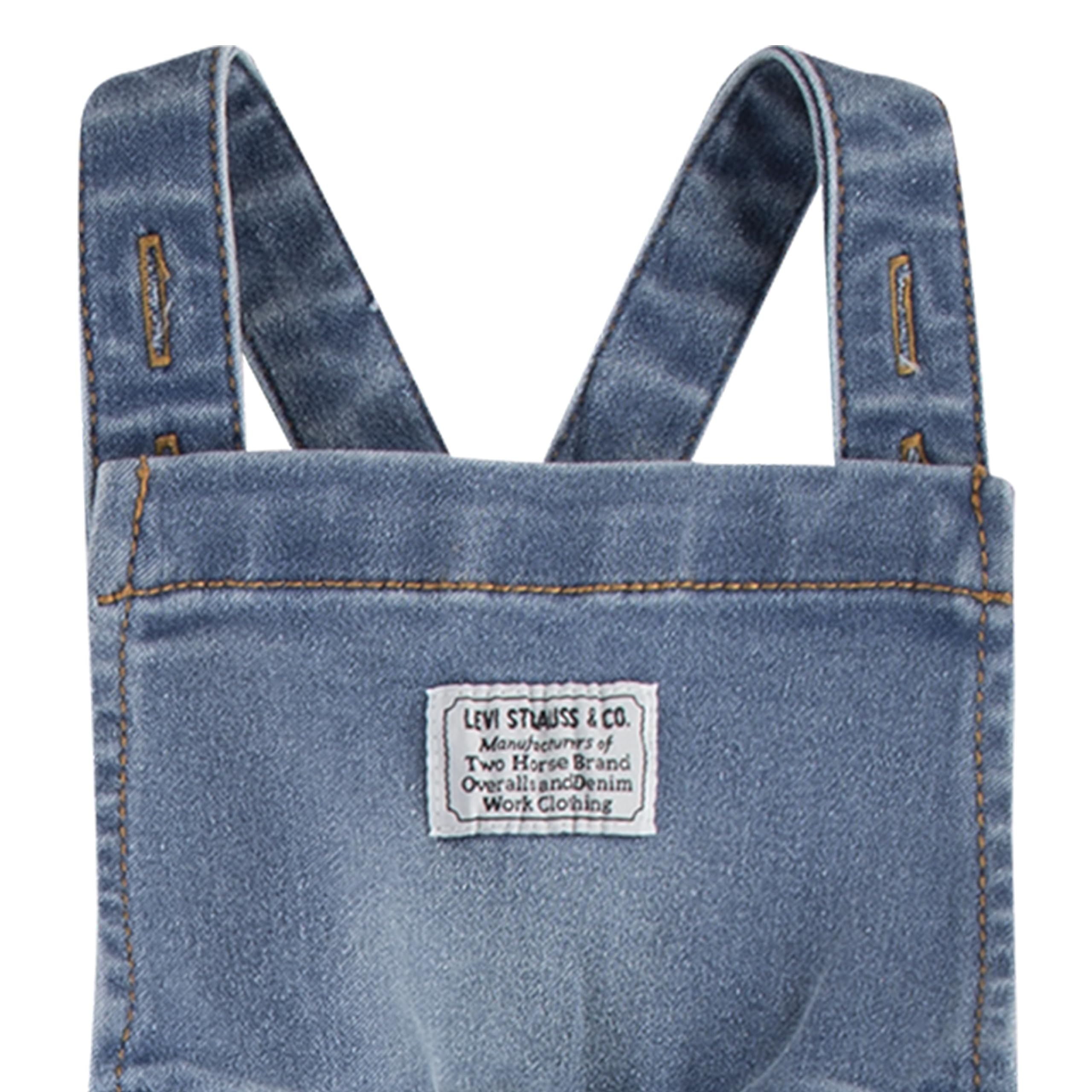 Levi's Lvg Ruffle Slv Flare Overall S 1ej297 Impostare Bimba 0-24