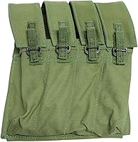 Original 1972 Sterling SMG Magazine Pouch - Vietnam Era GI Canvas, Unissued for Collectors & Reenactors
