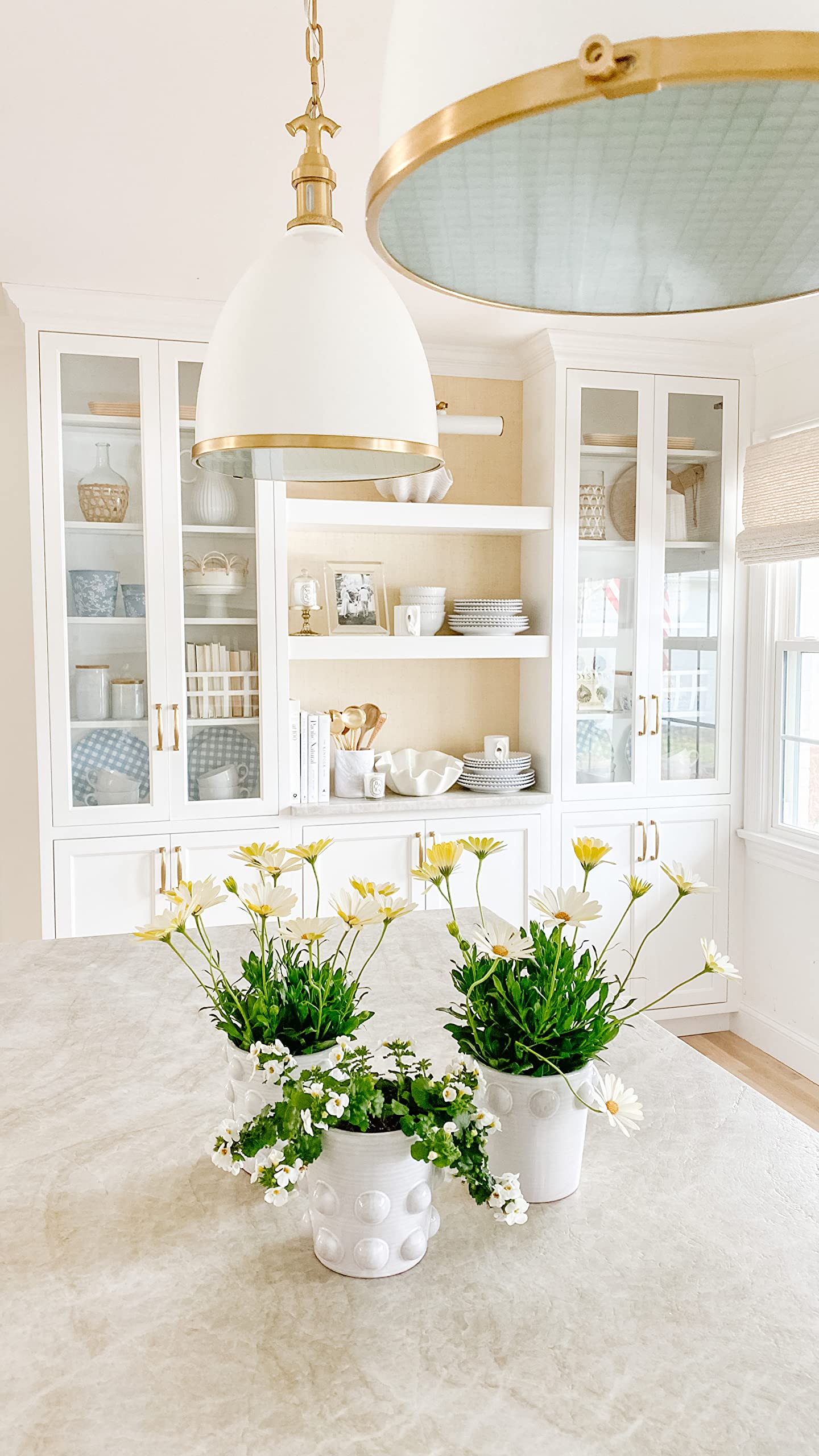 Mud Pie Beaded Pot, Bottom Row, 5.5"x 5.15" dia