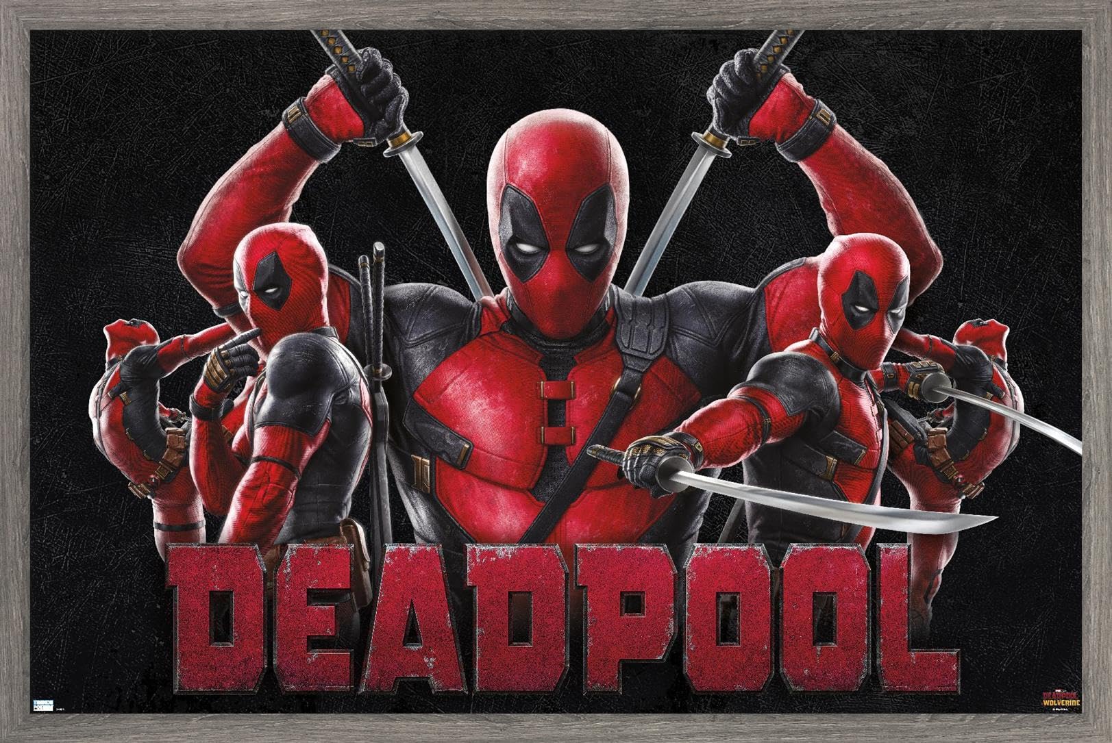 Amazon.com: Marvel Deadpool & Wolverine - Deadpool Wall Poster