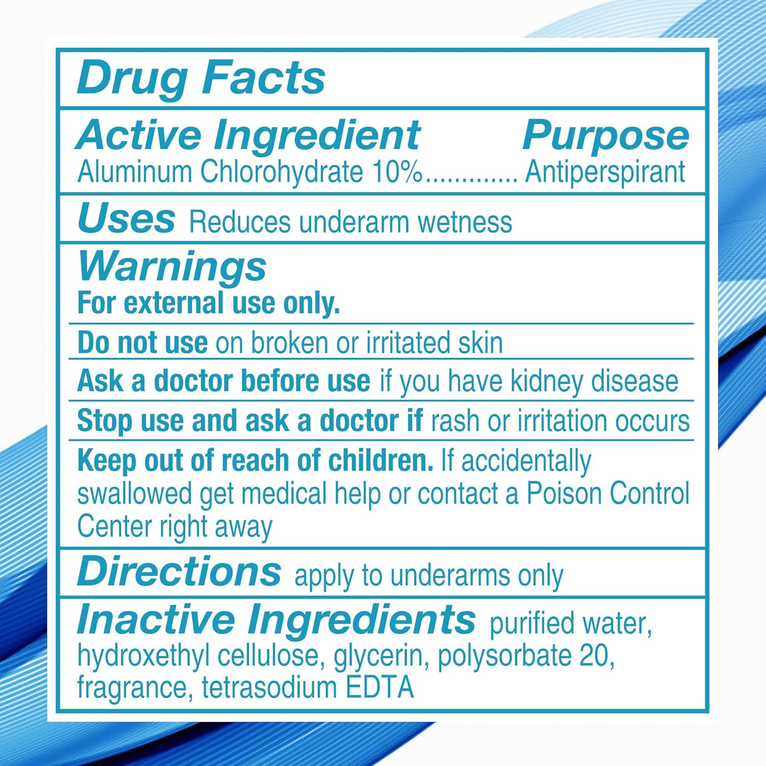 Freshscent Roll-On Deodorant Alcohol Free, 1.5 oz., Pack of 96 - Image 6