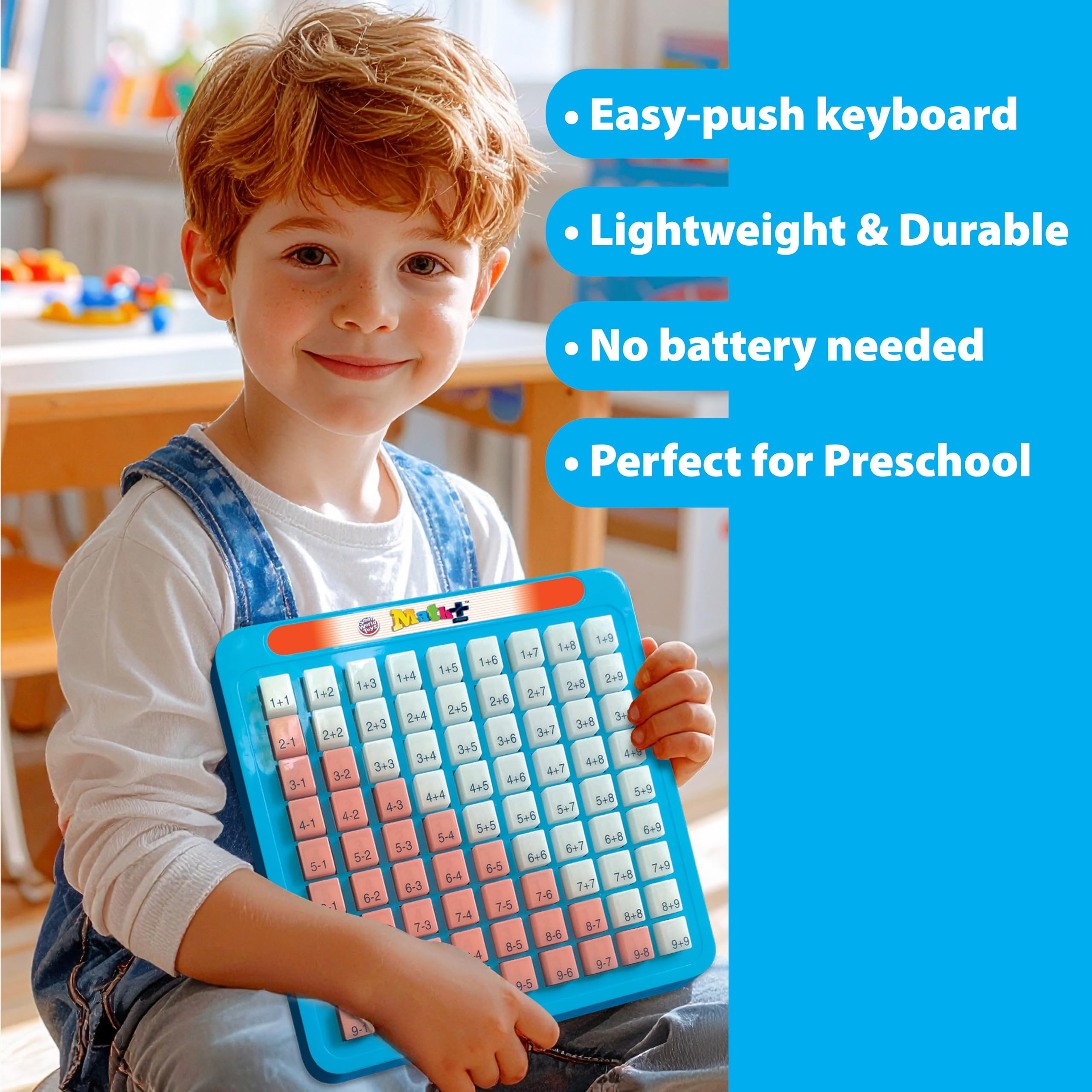 Jeu Mathématiques Maternelle – 90 Cartes, 25 Jetons, 2 Plateaux En Bois, Addition Soustraction, Apprentissage Ludique Dès 3 Ans