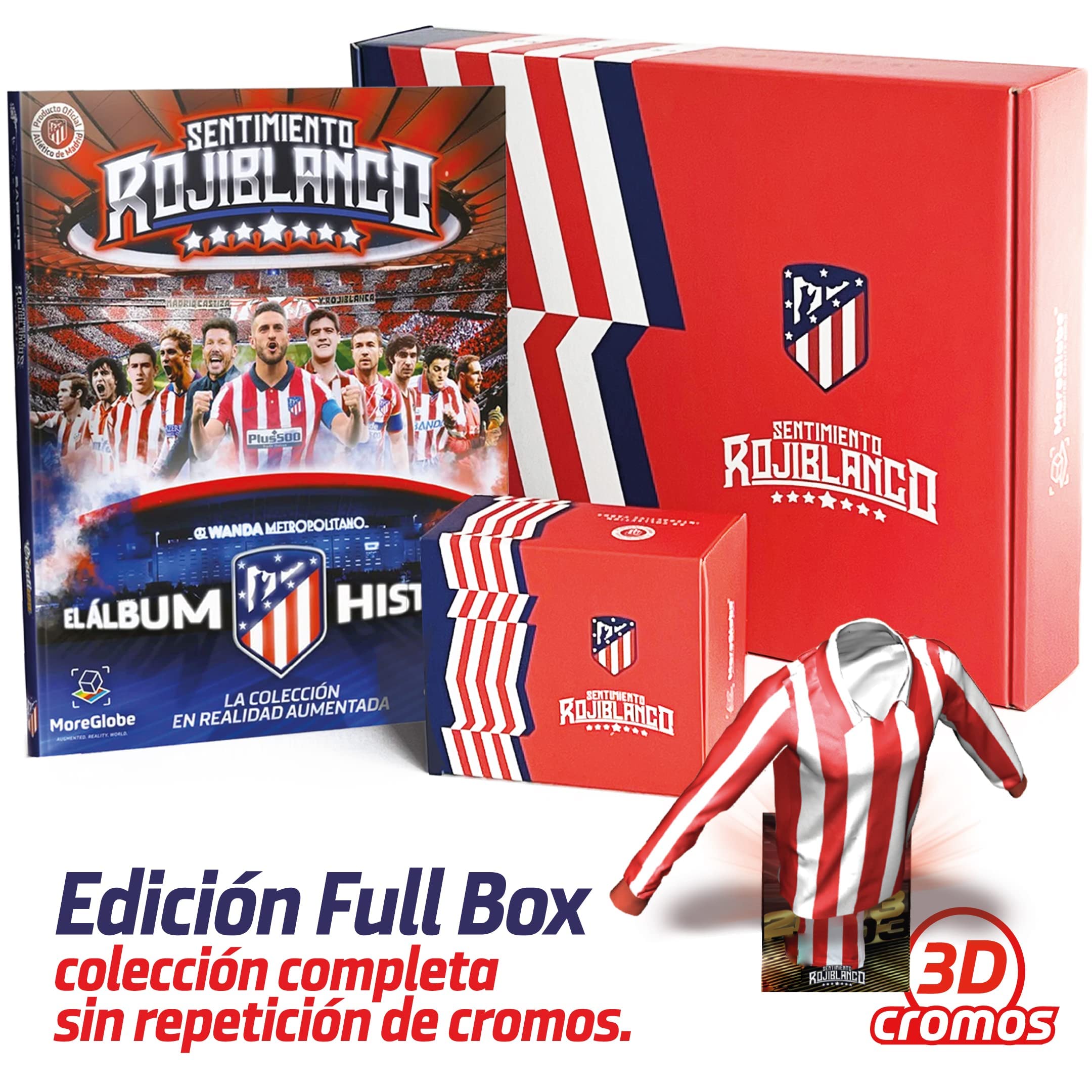 Sentimiento Rojiblanco es el álbum oficial de cromos en realidad aumentada con licencia oficial