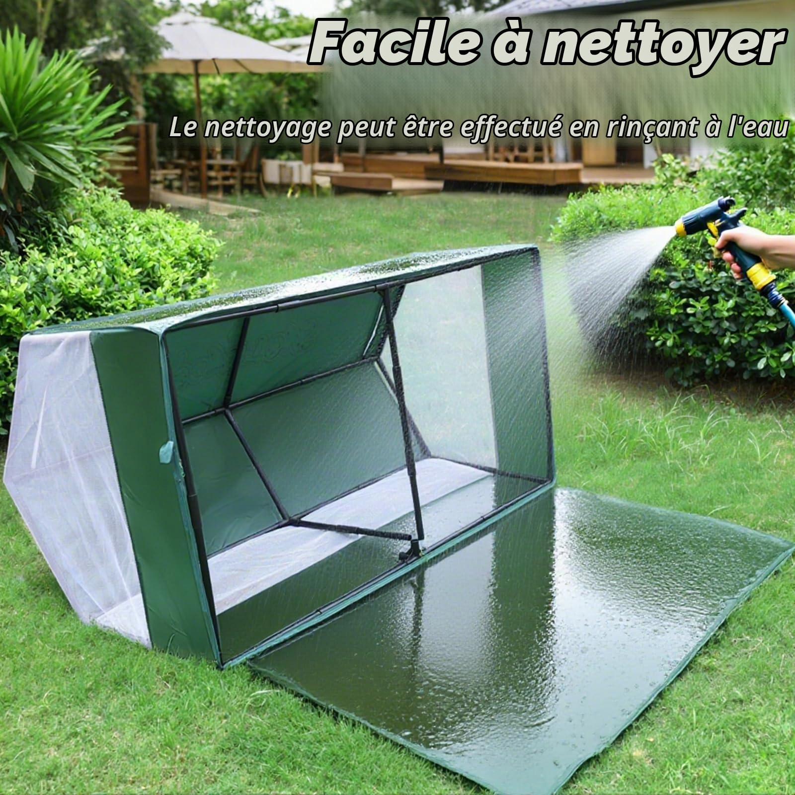 Parc de jeu portable pour petits animaux, parc de jeu pour lapin, cochon d'Inde pour intérieur et extérieur, poulailler portable avec sol imperméable pour cochon d'Inde, poulet, hamsters, hérissons