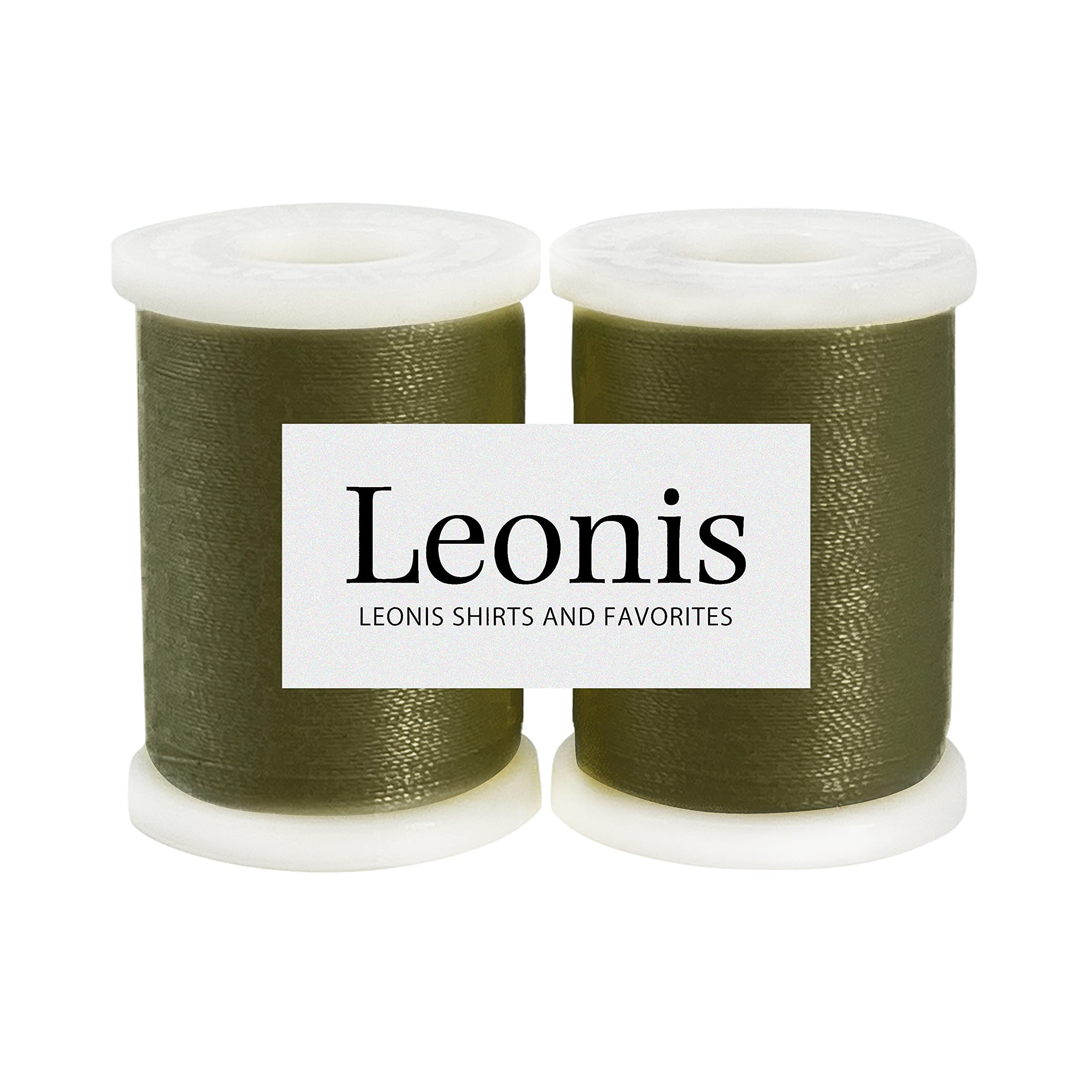LEONIS Polyester All-Purpose Sewing Threads 110 Yards/100m 2pcs [ 78316 ]