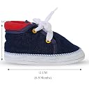 Butterthief Unisex Baby Prewalking Shoes for Newborn Boys & Girls | Soft Sole Infant Bootie with Anti-Slip Bottom | Lightweight Cotton Footwear Early Walker Shoes (6-9 Months, 12 CM) gallery image