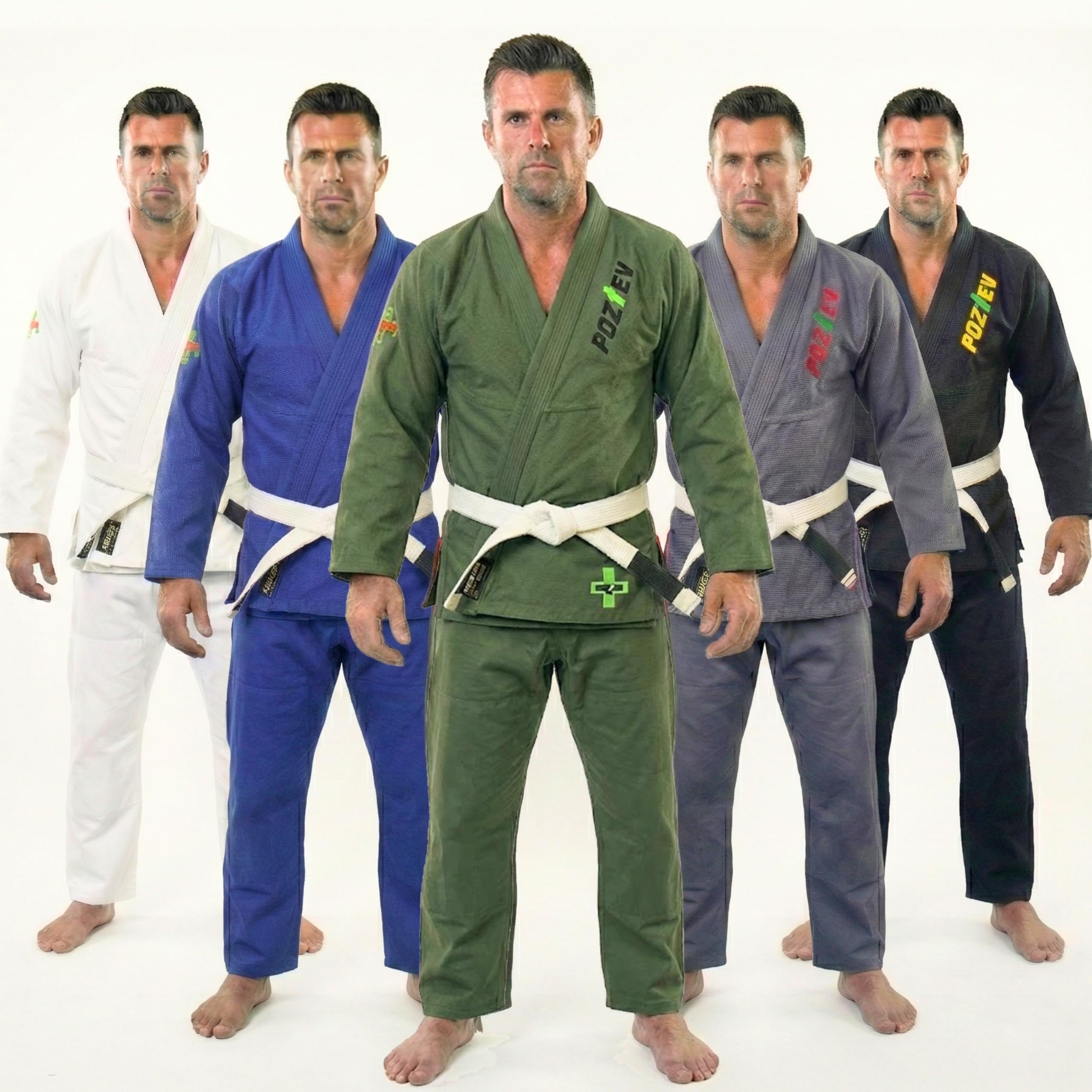 Brazilian Jiu Jitsu Gi for Men & Women BJJ Gi Grappling Kimonos Preshrunk Lightweight Fabric Martial Arts Uniform