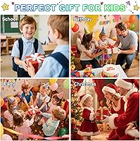 Vista 7 de Air Dry Clay for Kids, 12 Animals Modeling Clay Kit with 8 Sculpting Tools and Clear Acrylic Sheet, Soft & Non-Sticky, Safe & Non-Toxic Magic Clays