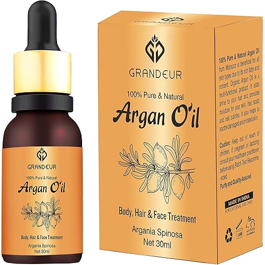 Grandeur Argan Oil 30mL - Hair Fall Control