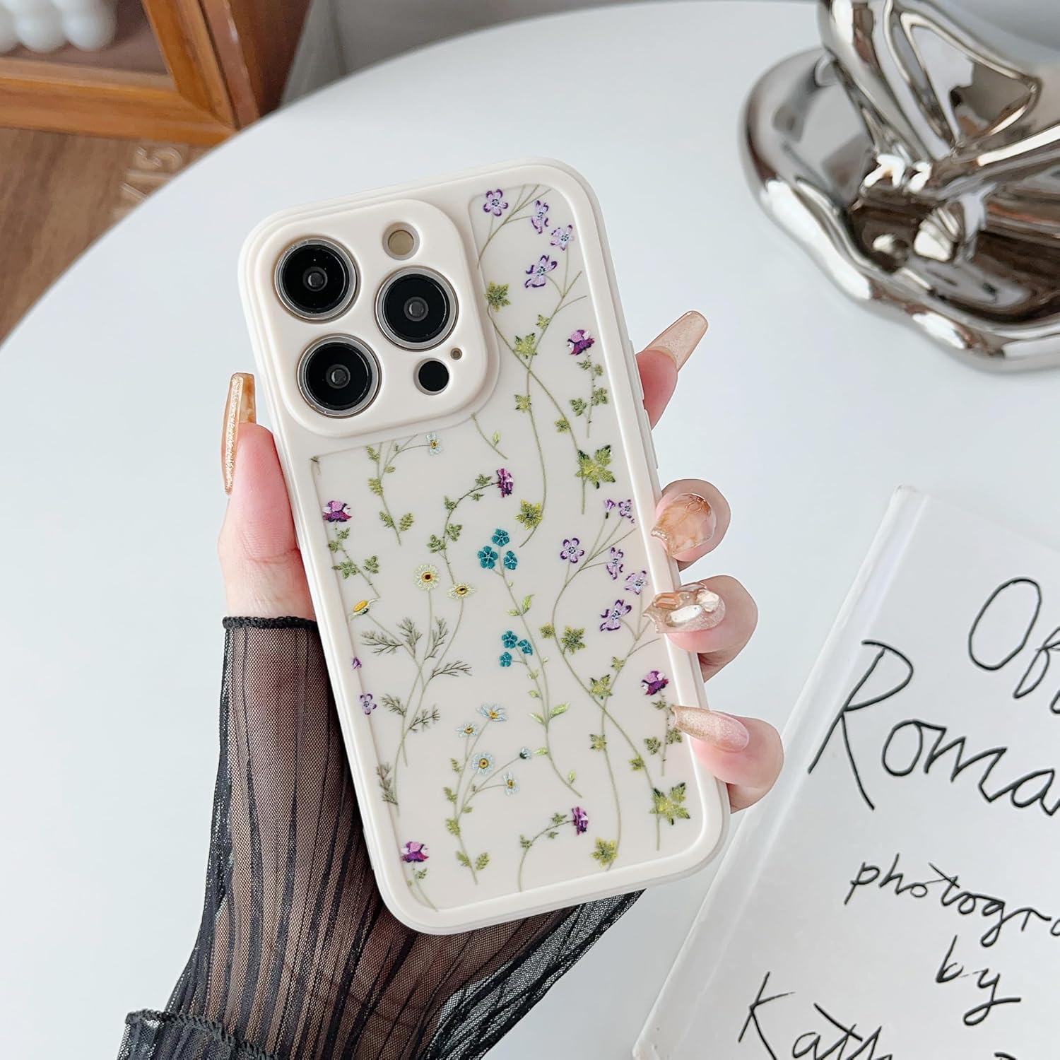 COOWEEK Funda Magnética Para IPhone 14 Pro Max, Protección Completa De La Camara Compatible Con Magsafe 6 7 Pulgadas Vino Tinto