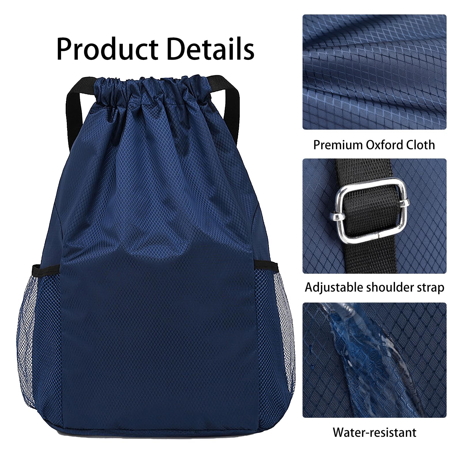 FRONTLINE FALL PROTECTION HKBAG Polyester Adjustable Drawstring Bag | Frontline Polyester Adjustable Drawstring Bag