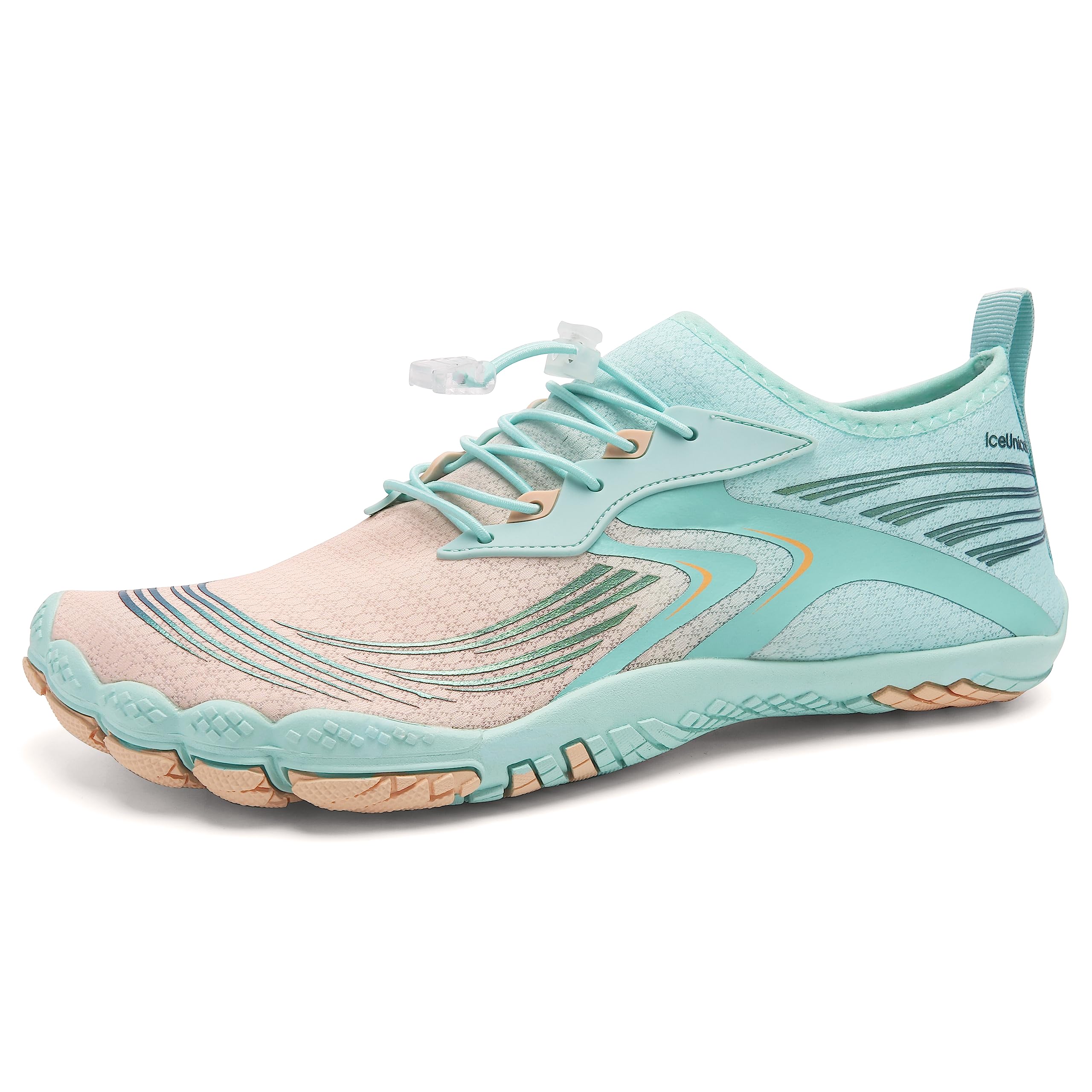 IceUnicorn Barfuss Schuhe Damen Walkingschuhe Barfußschuhe Herren Anfänger Bequeme Atmungsaktiv Gesunde